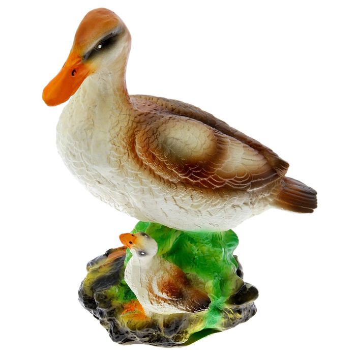 Садовая фигура "Семья уток"