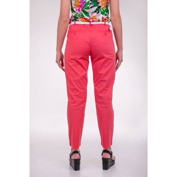 Брюки женские P3220 цвет коралловый, размер XS(42)