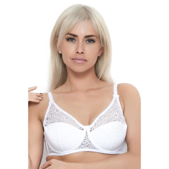 Бюстгальтер женский BH0409-1 цвет белый (white), р-р 80E