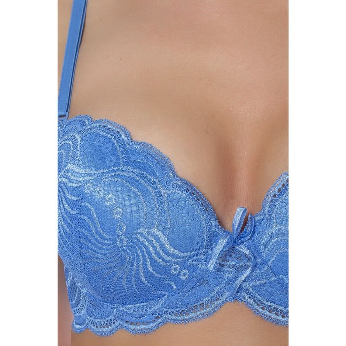 Бюстгальтер женский BF0583P цвет голубой, р-р 70B