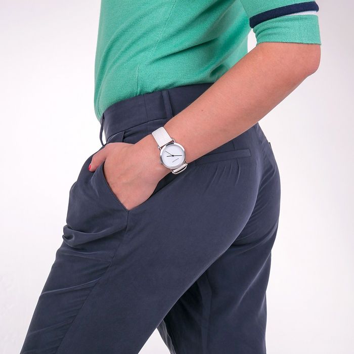 Брюки женские P3237 цвет темно-синий, размер XS(42)