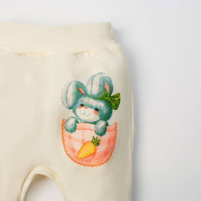 Ползунки "Любимая дочка", рост 62-68 см, 3-6 мес. (22 размер)