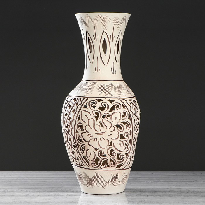 Ваза напольная "Татьяна" резка