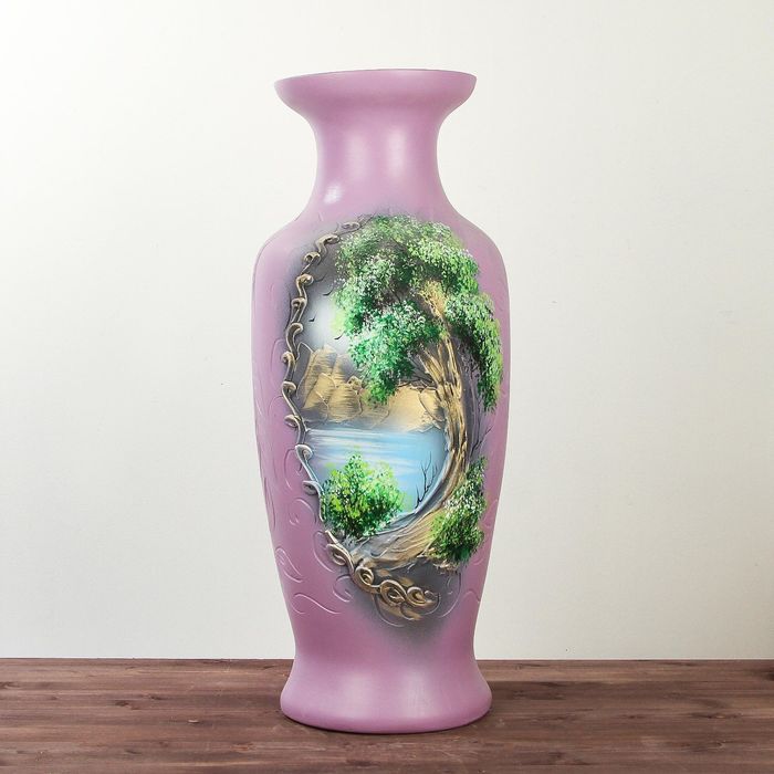 Ваза "Белла" лепка, природа, микс