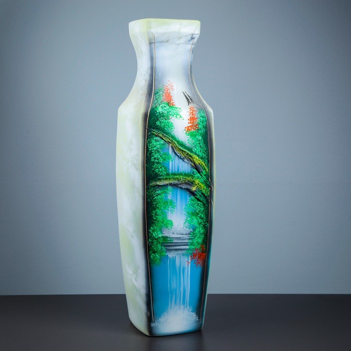 Ваза "Кадра" лепка, природа №3, вензель  МИКС