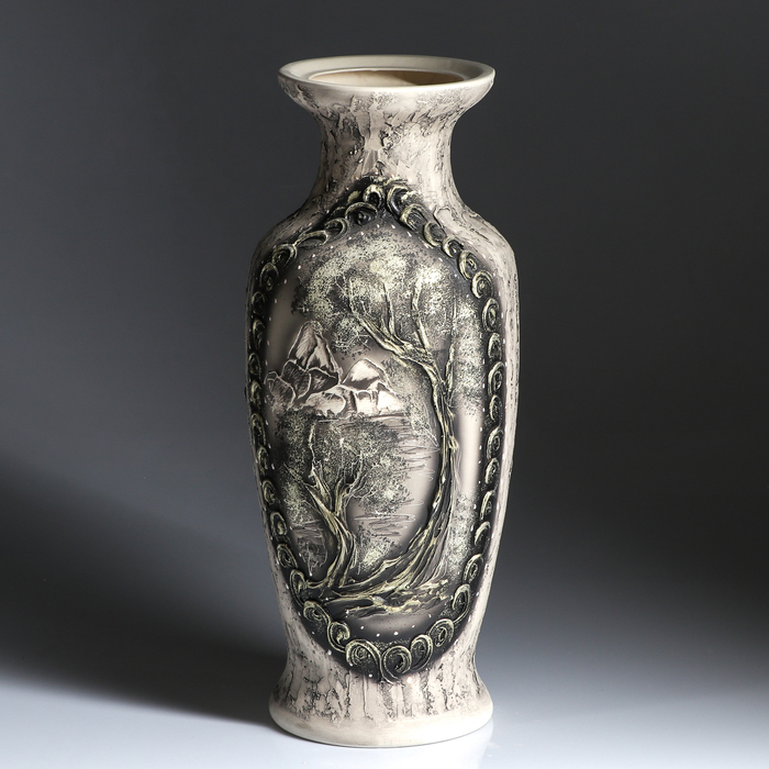 Ваза "Белла" жемчуг, природа №4