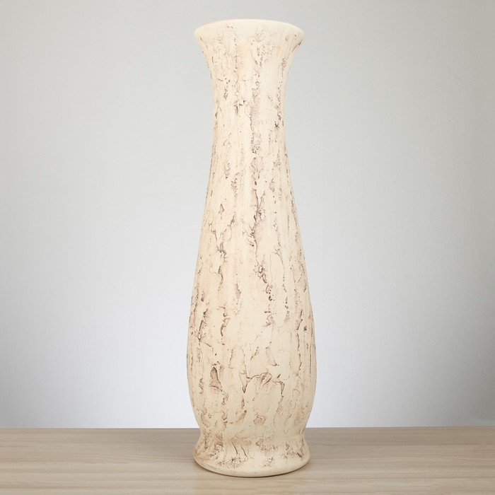 Ваза напольная "Глория" барокко, коричневая