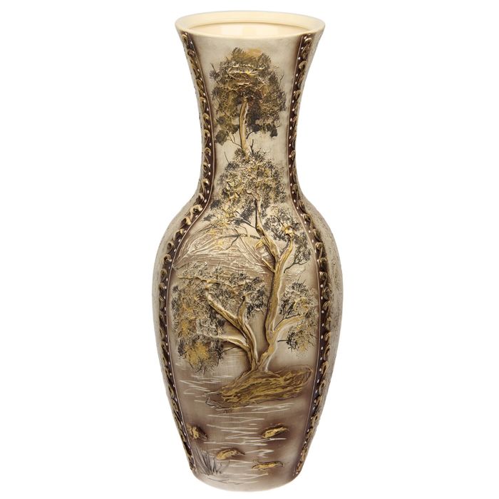 Ваза напольная "Татьяна" жемчуг, природа