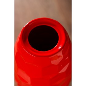 

Ваза керамическая "Сара", напольная, красная, 45 см