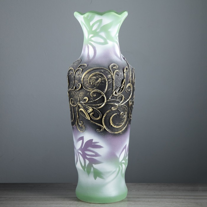 Ваза напольная "Люда" барокко, абстракция