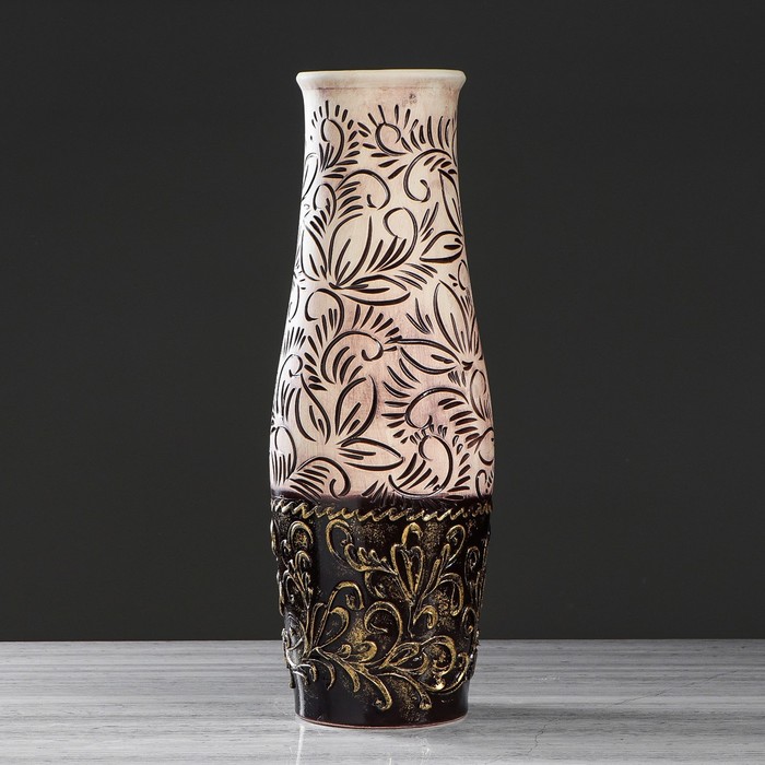 Ваза напольная "Афина" ангоб