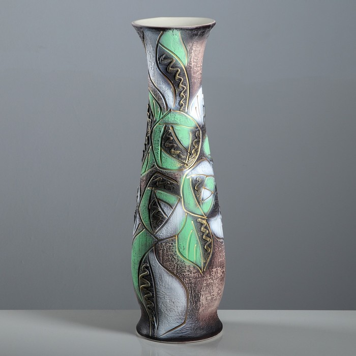 Ваза напольная "Глория" акррилл, абстракция