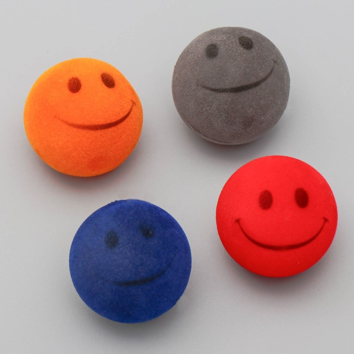 Игрушка бархатная с пищалкой "Улыбка", микс цветов