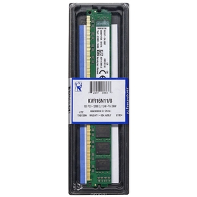 

Память DDR3 8Gb 1600MHz Kingston KVR16N11/8 RTL PC3-12800 CL11 DIMM 240-pin 1.5В