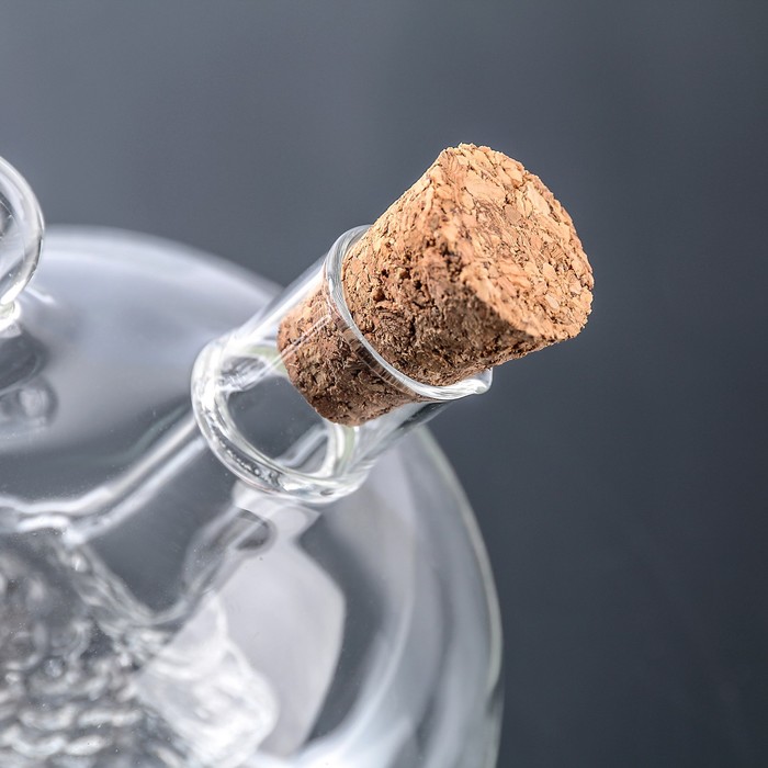 Бутыль "2 в 1" для соусов и масла "Фьюжн. Рыбка", емкости 230 мл, 15 мл