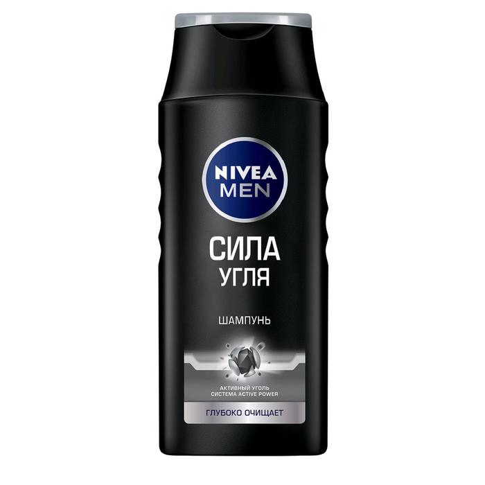 Шампунь для волос Nivea "Сила угля", 250 мл