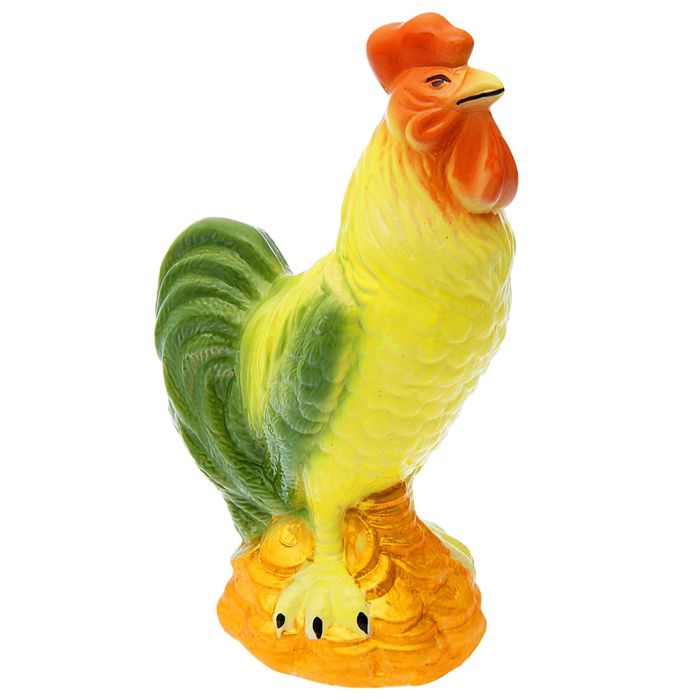 Копилка "Золотой петушок" глянец