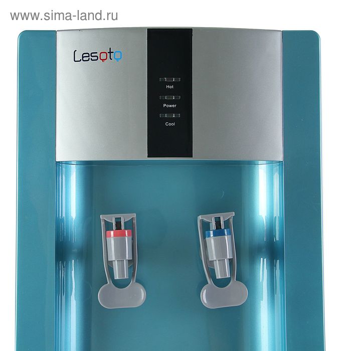 

Кулер для воды LESOTO 16 LD/Е, с охлаждением, 500 Вт, серо-голубой