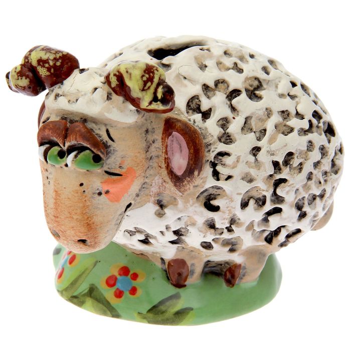 Копилка "Овечка" микс