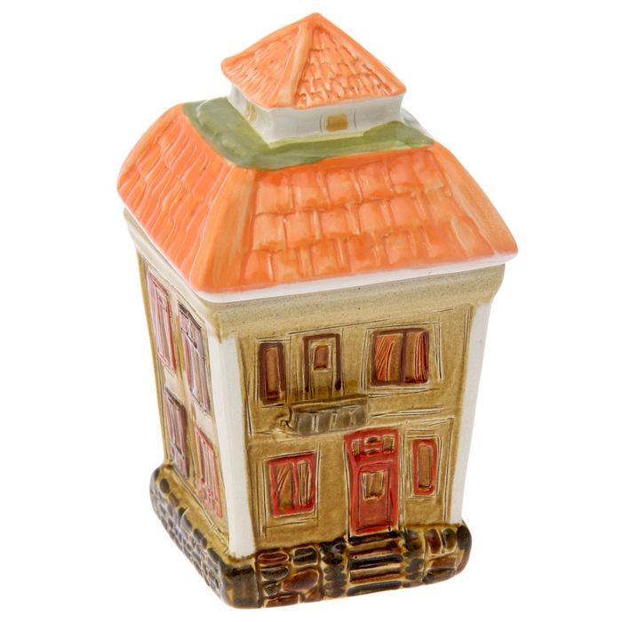 Банка для сыпучих "Дом" художественная роспись, 500 мл, микс