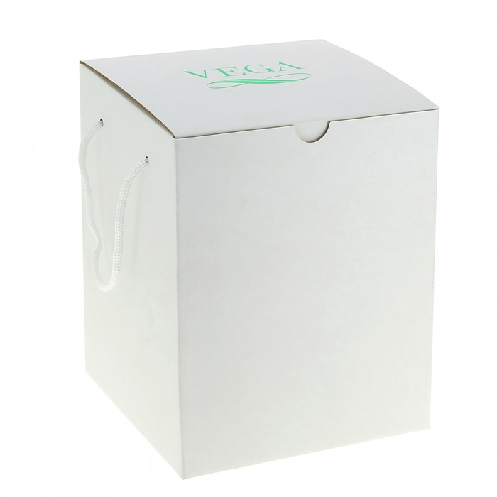 Композиция в вазе, розы светло-розовые, 19,5 х 19,5 х 20 см