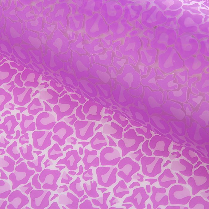 Пленка для цветов "Узор", цвет сиреневый, 60 х 60 см
