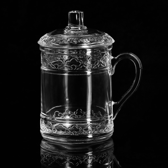 Кружка 400 мл "Озарение", с крышкой