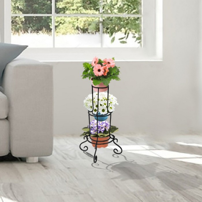 Подставка для цветов "Эмма", на 3 цветка