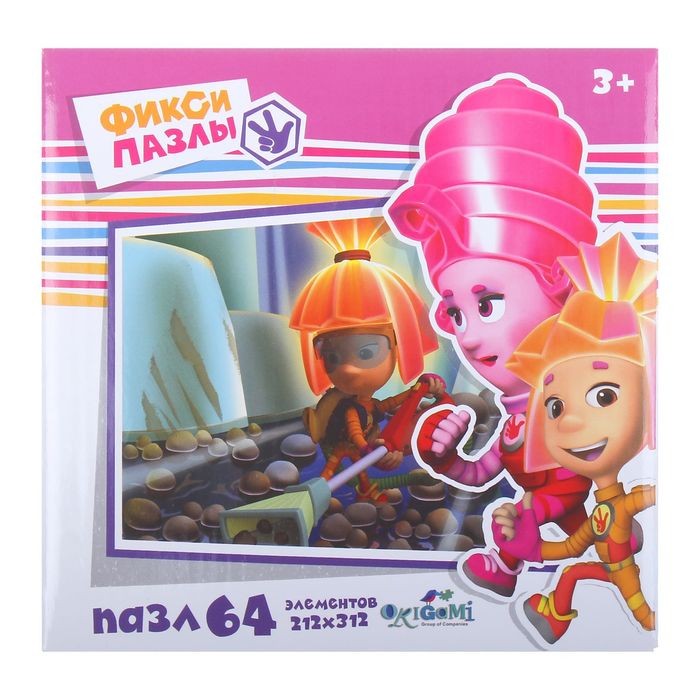 Пазлы "Фиксики. Симка с пылесосом", 64 элемента