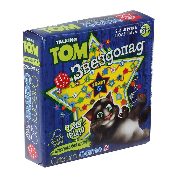Настольная игра "Звездопад" + мини-пазл на 20 элементов