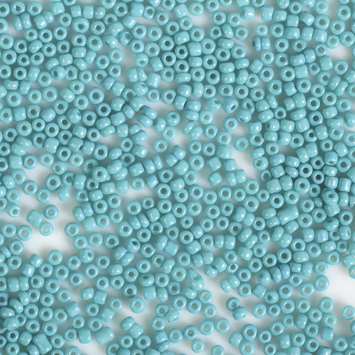 Бисер круглый "Зелёно-синий", размер 12/0, 20 г