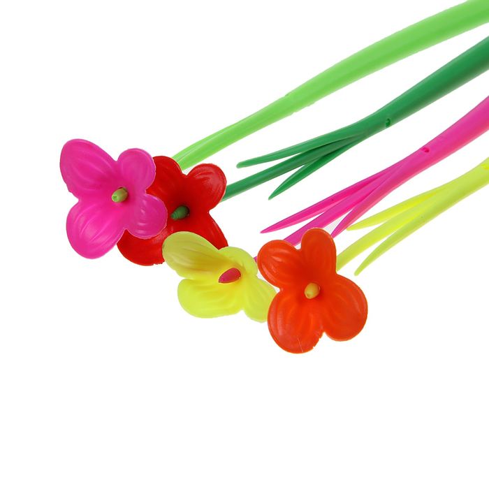Ручка шариковая-прикол Цветок МИКС