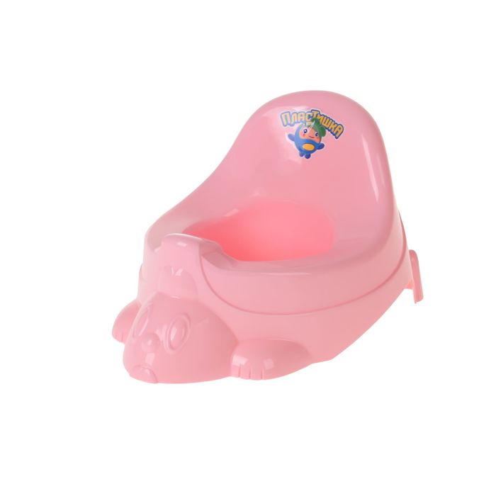 Горшок-игрушка, цвет розовый