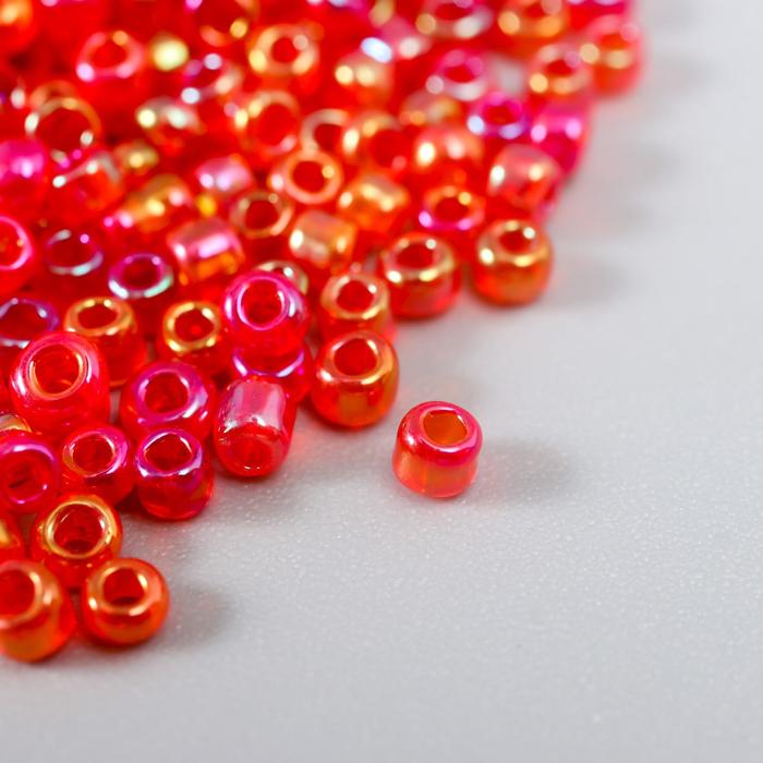 Бисер круглый "Лосось", размер 12/0, 20 г