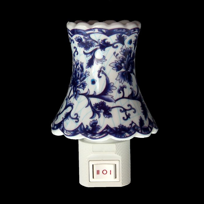 Ночник-арома "Синие цветы", Е12