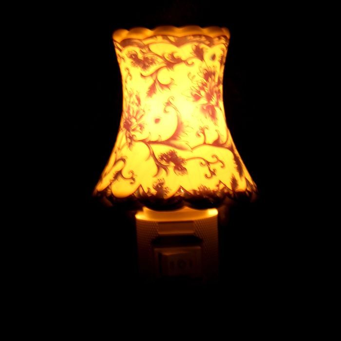 Ночник-арома "Синие цветы", Е12