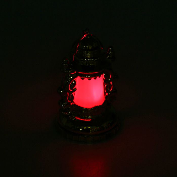 Брелок-фонарик на кольце "Керосиновая лампа" МИКС