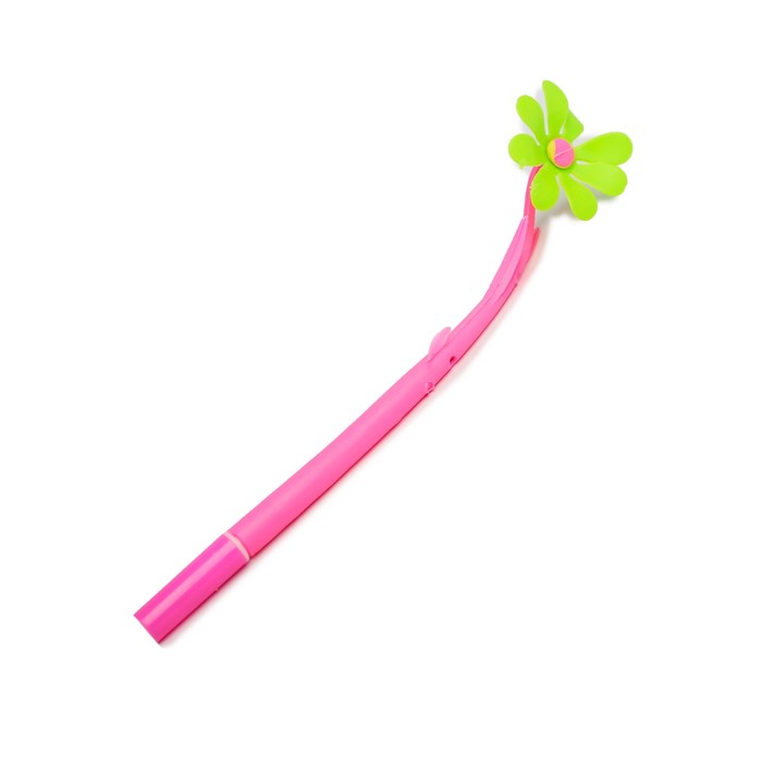 Ручка шариковая-прикол Цветок МИКС