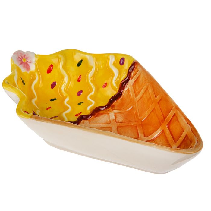 Блюдо "Пирожное", цвета МИКС