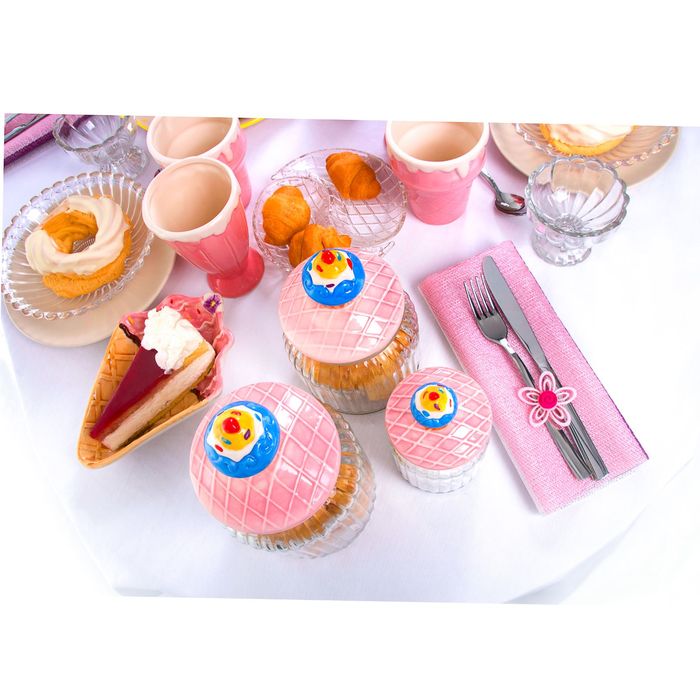 Блюдо "Пирожное", цвета МИКС