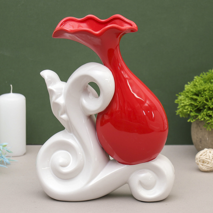 Ваза "Абстракция" прибой, микс