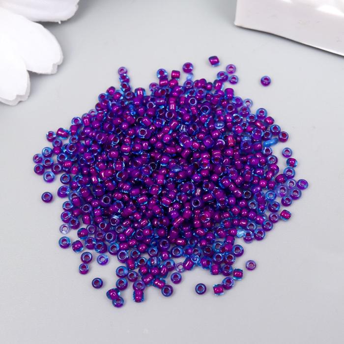 

Бисер круглый размер 12/0 "Ежевика" 20 гр