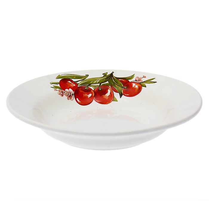 Тарелка глубокая 20 см "Вишня новая", 250 мл