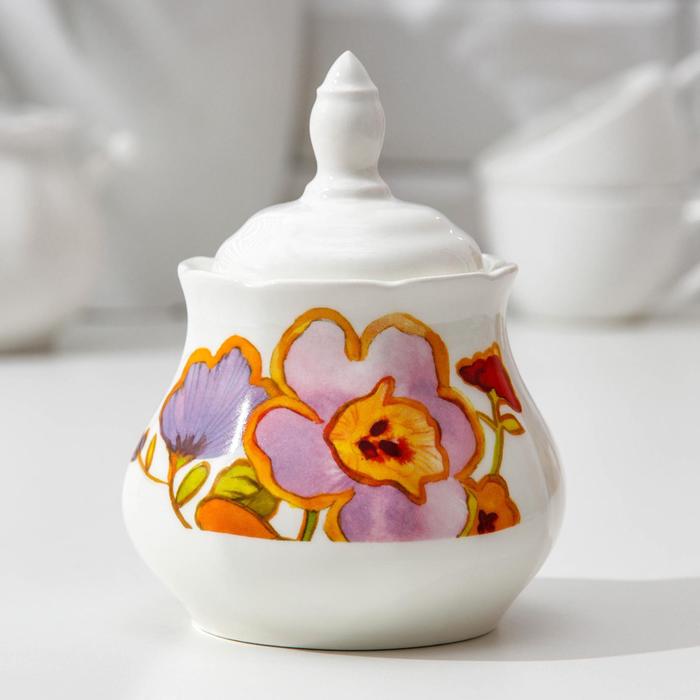 Сахарница 500 мл "Арина. Цветы-2"