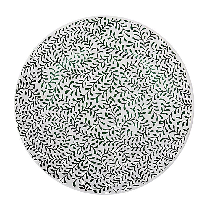 Тарелка мелкая 22 см "Соната. Орнамент"