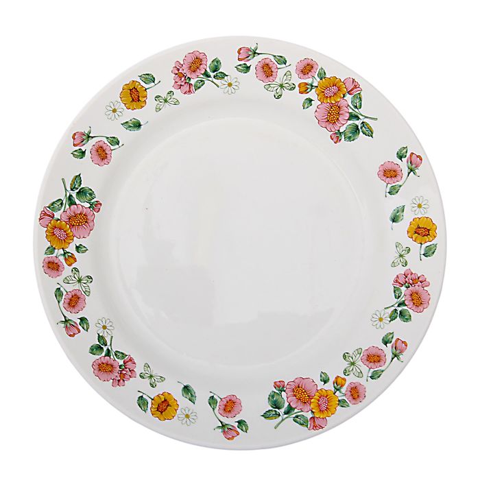 Тарелка мелкая 17,5 см "Луговые цветы"