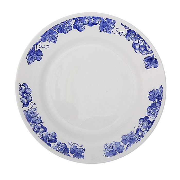 Тарелка мелкая 17,5 см "Виноградная лоза"