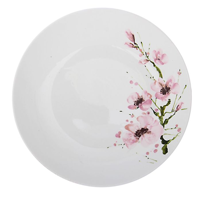 Тарелка мелкая 22 см "Соната. Цветущая сакура"