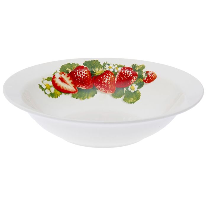 Набор столовый "Клубника новая", 25 предметов