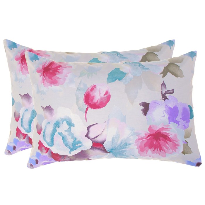 Набор наволочек "Этель" Соната 50*70 см-2 шт, 100% хлопок, мако-сатин 128 г/м2